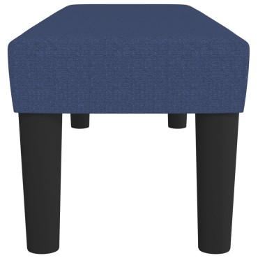 vidaXL Πάγκος Μπλε 100x30x30cm Υφασμάτινος 1 τεμ.