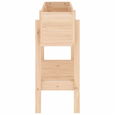 vidaXL Ζαρντινιέρα Υπερυψωμένη 101 x 30 x 69 εκ. από Μασίφ Ξύλο Πεύκου