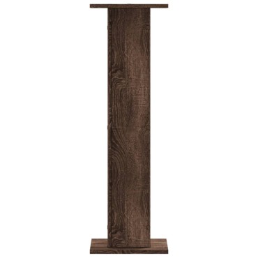 vidaXL Βάσεις Ηχείων 2 Τεμ. Καφέ Δρυς 30x30x95 εκ. Επεξεργασμένο Ξύλο