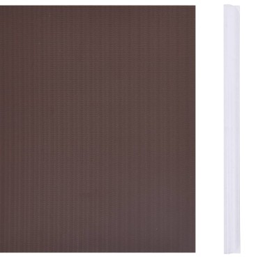 vidaXL Περίφραξη Προστατευτική Καφέ 70x0,19 μ. από PVC