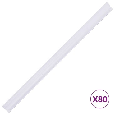 vidaXL Περιφράξεις Προστατευτικές 4 τεμ. Καφέ 35x0,19 μ. από PVC