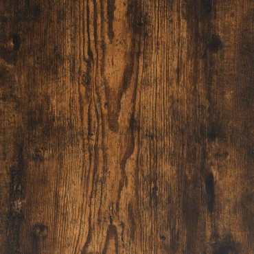 vidaXL Ντουλάπι Μπάνιου Καπνιστή Δρυς 80x33x60cm Επεξεργ. Ξύλο