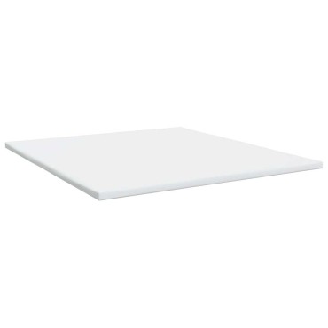 vidaXL Κρεβάτι Boxspring με Στρώμα Σκούρο Καφέ 200x200cm Υφασμάτινο 1 τεμ. - Διπλό