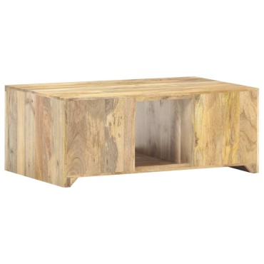 vidaXL Τραπεζάκι Σαλονιού 90x50x35cm από Μασίφ Ξύλο Μάνγκο 1 τεμ.