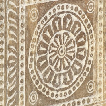 vidaXL Τραπεζάκι Σαλονιού 90x50x35cm από Μασίφ Ξύλο Μάνγκο 1 τεμ.