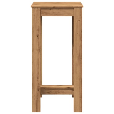 vidaXL Τραπέζι Μπαρ Αρτισιανή Δρυς 51x50x103,5cm Επεξ. Ξύλο 1 τεμ.
