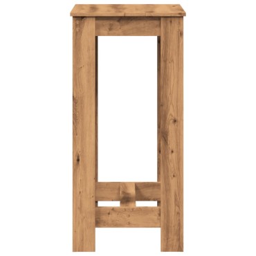 vidaXL Τραπέζι Μπαρ Αρτισιανή Δρυς 51x50x103,5cm Επεξ. Ξύλο 1 τεμ.