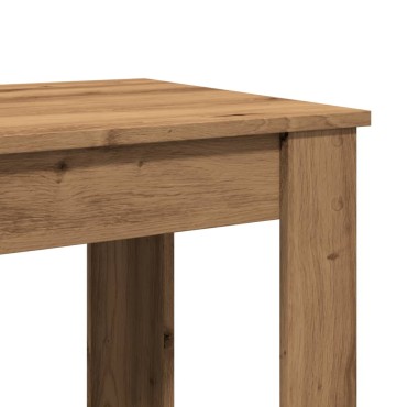 vidaXL Τραπέζι Μπαρ Αρτισιανή Δρυς 51x50x103,5cm Επεξ. Ξύλο 1 τεμ.