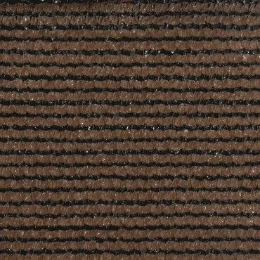 vidaXL Πανί Σκίασης Καφέ 3/4 x 3 μ. από HDPE 160 γρ./μ²