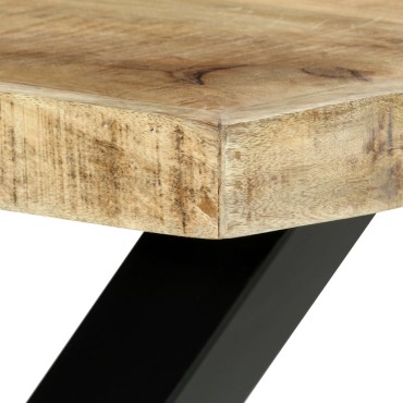 vidaXL Τραπεζαρία 180x90x76cm από Μασίφ Ξύλο Μάνγκο 1 τεμ.