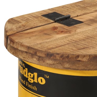 vidaXL Πάγκος Αποθήκευσης/Μπουφές 120x30x40cm Μασίφ Ανακυκλωμένο Ξύλο 1 τεμ.