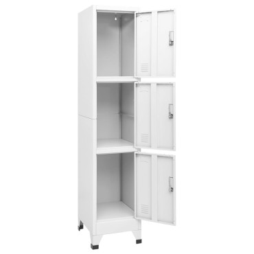 vidaXL Φοριαμός 38x45x180cm με 3 Τμήματα 1 τεμ.