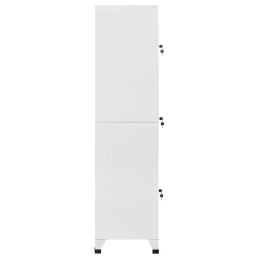 vidaXL Φοριαμός 38x45x180cm με 3 Τμήματα 1 τεμ.