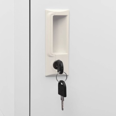 vidaXL Φοριαμός 38x45x180cm με 3 Τμήματα 1 τεμ.