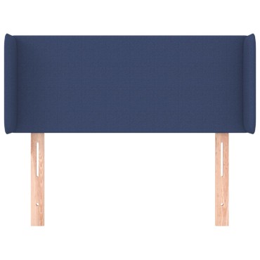 vidaXL Κεφαλάρι με Πτερύγια Μπλε 93x16x78/88cm Υφασμάτινο 1 τεμ.