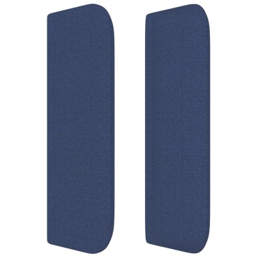 vidaXL Κεφαλάρι με Πτερύγια Μπλε 93x16x78/88cm Υφασμάτινο 1 τεμ.