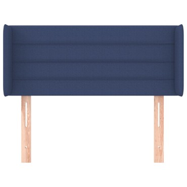 vidaXL Κεφαλάρι με Πτερύγια Μπλε 83x16x78/88cm Υφασμάτινο 1 τεμ.