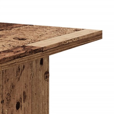 vidaXL Βάσεις Φυτών 2 τεμ. Όψη Παλαιού Ξύλου 30x30x40 εκ. Επεξ. Ξύλο
