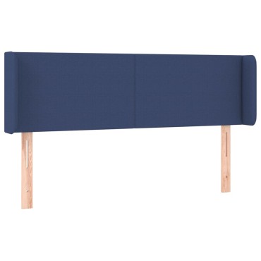 vidaXL Κεφαλάρι με Πτερύγια Μπλε 147x16x78/88cm Υφασμάτινο 1 τεμ.