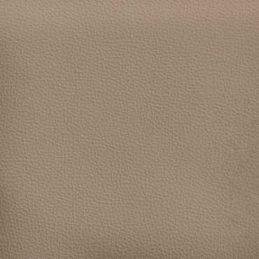 vidaXL Κρεβάτι Boxspring με Στρώμα Καπουτσίνο 140x190εκ.από Συνθ.Δέρμα