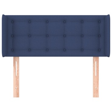 vidaXL Κεφαλάρι με Πτερύγια Μπλε 93x16x78/88cm Υφασμάτινο 1 τεμ.