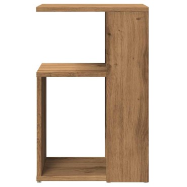 vidaXL Βοηθητικό Τραπέζι Αρτισιανή Δρυς 36x30x56cm Επεξ. Ξύλο 1 τεμ.