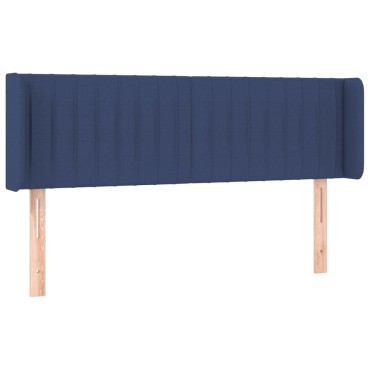 vidaXL Κεφαλάρι με Πτερύγια Μπλε 147x16x78/88cm Υφασμάτινο 1 τεμ.