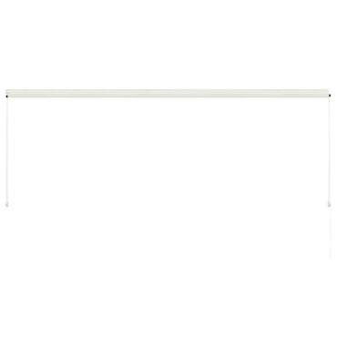 vidaXL Τέντα Συρόμενη Κρεμ 350 x 150 εκ.