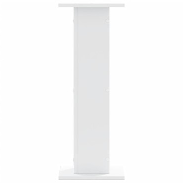 vidaXL Βάσεις Ηχείων 2 Τεμ. Λευκή 30x30x80 εκ. Επεξ. Ξύλο