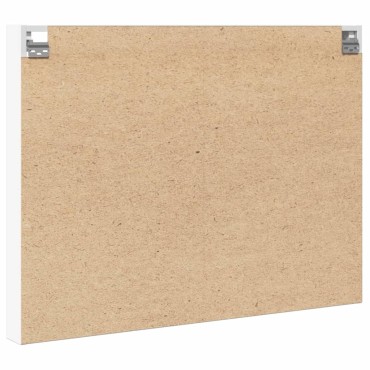 vidaXL Ραφιέρα Λευκή 100x8,5x75cm από Επεξεργασμένο Ξύλο 1 τεμ.