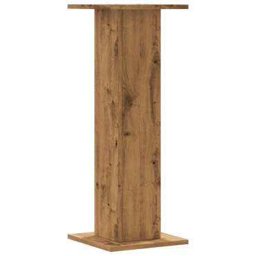 vidaXL Βάσεις Ηχείων 2 τεμ. Αρτισιανή Δρυς 30x30x80 εκ. Επεξ. Ξύλο