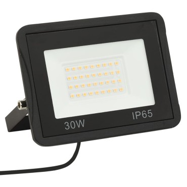 vidaXL Προβολείς LED 2 τεμ. Θερμό Λευκό 30 W