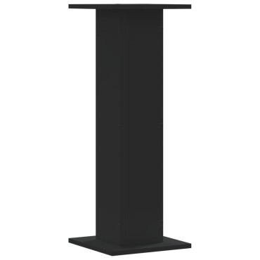 vidaXL Βάσεις Ηχείων 2 Τεμ. Μαύρες 30x30x95 εκ. Επεξ. Ξύλο