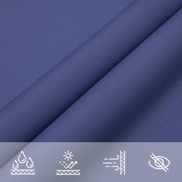 vidaXL Πανί Σκίασης Τρίγωνο Μπλε 4,5 x 4,5 x 4,5 μ. από Ύφασμα Oxford