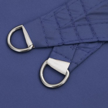 vidaXL Πανί Σκίασης Τρίγωνο Μπλε 5 x 5 x 6 μ. από Ύφασμα Oxford