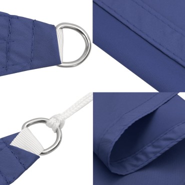 vidaXL Πανί Σκίασης Τρίγωνο Μπλε 5 x 5 x 6 μ. από Ύφασμα Oxford