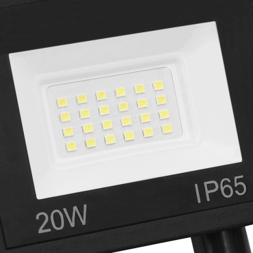 vidaXL Προβολέας LED με Αισθητήρα Θερμό Λευκό 20 W