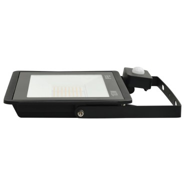 vidaXL Προβολέας LED με Αισθητήρα Ψυχρό Λευκό 100 W