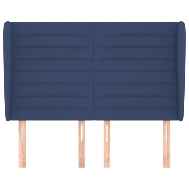 vidaXL Κεφαλάρι με Πτερύγια Μπλε 147x23x118/128cm Υφασμάτινο 1 τεμ.