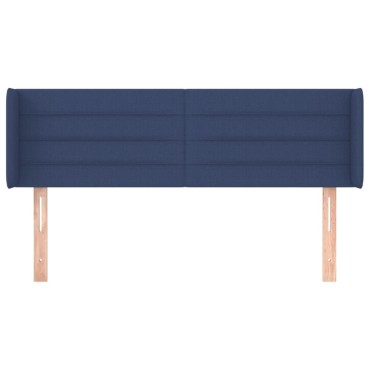 vidaXL Κεφαλάρι με Πτερύγια Μπλε 147x16x78/88cm Υφασμάτινο 1 τεμ.