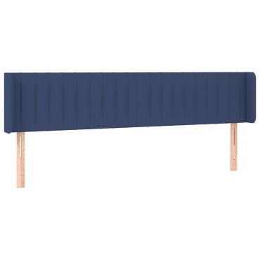 vidaXL Κεφαλάρι με Πτερύγια Μπλε 163x16x78/88cm Υφασμάτινο 1 τεμ.