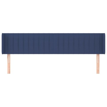 vidaXL Κεφαλάρι με Πτερύγια Μπλε 163x16x78/88cm Υφασμάτινο 1 τεμ.