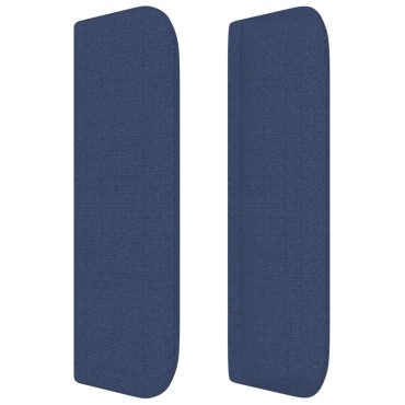 vidaXL Κεφαλάρι με Πτερύγια Μπλε 163x16x78/88cm Υφασμάτινο 1 τεμ.
