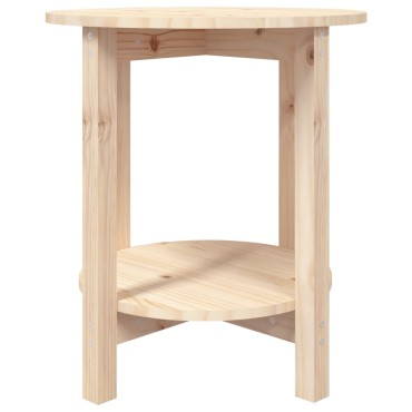 vidaXL Τραπεζάκι Σαλονιού 55x60cm από Μασίφ Ξύλο Πεύκου 1 τεμ.