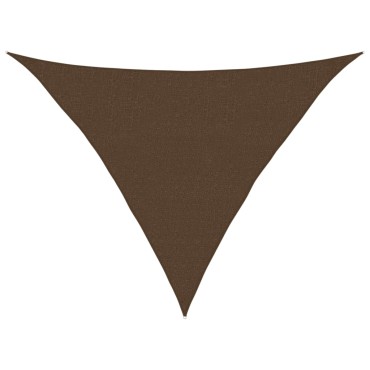 vidaXL Πανί Σκίασης Καφέ 2,5 x 2,5 x 3,5 μ. από HDPE 160 γρ/μ²
