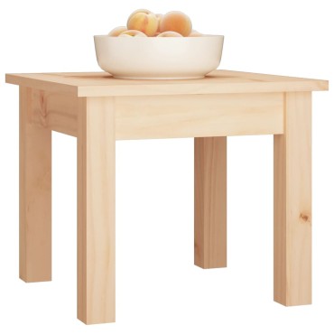 vidaXL Τραπεζάκι Σαλονιού 35x35x30cm από Μασίφ Ξύλο Πεύκου 1 τεμ.
