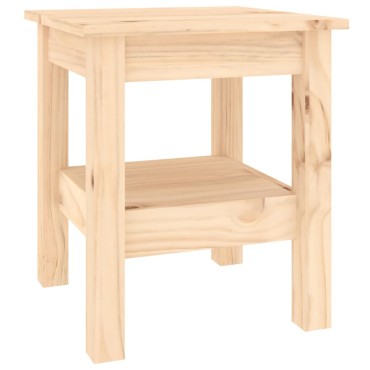 vidaXL Τραπεζάκι Σαλονιού 35x35x40cm από Μασίφ Ξύλο Πεύκου 1 τεμ.