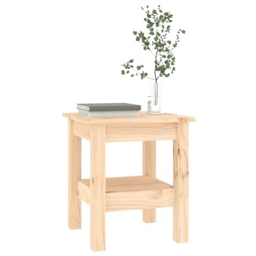 vidaXL Τραπεζάκι Σαλονιού 35x35x40cm από Μασίφ Ξύλο Πεύκου 1 τεμ.