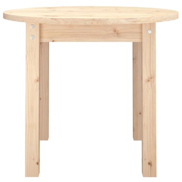 vidaXL Τραπεζάκι Σαλονιού 55x45cm από Μασίφ Ξύλο Πεύκου 1 τεμ.