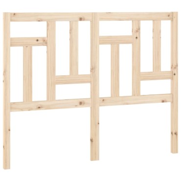 vidaXL Κεφαλάρι Κρεβατιού 140,5x4x100cm από Μασίφ Ξύλο Πεύκου 1 τεμ.
